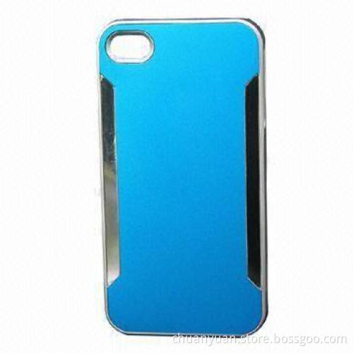 Case for iPhone with Plastic, Metal, 100% Fit for iPhone 4, Various Colors and Styles are Available
